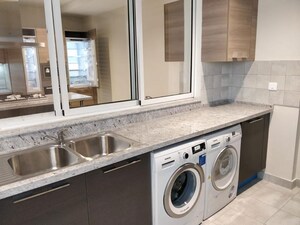 Kitchen in 3 BHK Villa at Prestige Oasis, Rajanukunte – for Rent