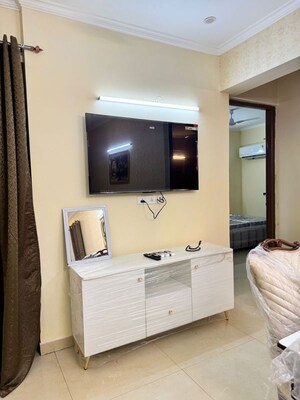 Bathroom in 2 BHK Apartment at Affinity Greens, International Airport Road – for Rent
