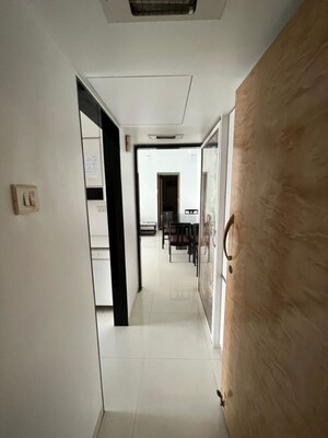Building Lobby in 1 BHK Apartment at Maker Tower, Cuffe Parade – for Sale
