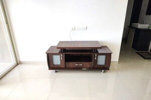 Living Room in 1.5 BHK Apartment at Mantra Insignia, Mundhwa – for Rent