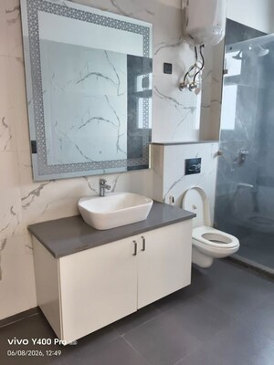 Bathroom in 4 BHK Builder Floor at Unitech Nirvana Country Cedar Crest, Sector 50 – for Rent