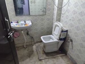Bathroom in 1 BHK Builder Floor at Kalkaji – for Rent