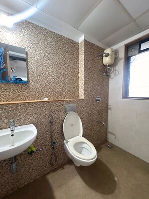 Bathroom in 2 BHK Apartment at Lodha Palava City Lakeshore Greens, Dombivli East – for Rent
