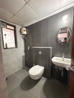 Bathroom in 2 BHK Apartment at Lodha Palava City Lakeshore Greens, Dombivli East – for Rent