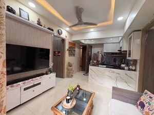 Living Room in 2 BHK Apartment at Lodha Crown Taloja Quality Homes, Dombivli East – for Sale