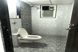 Bathroom in 2.5 BHK Apartment at Goel Ganga Altus, Kharadi – for Rent