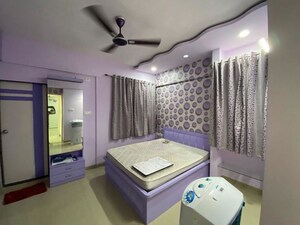 Bedroom in 3 BHK Apartment at Rachana Bella Casa, Baner – for Rent