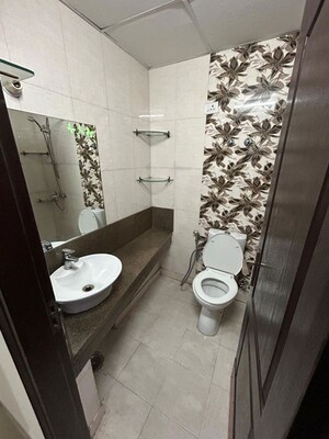 Bathroom in 2 BHK Apartment at ABA Cherry County, Tech Zone 4 Greater Noida – for Rent