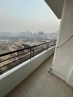 Balcony in 2 BHK Apartment at ABA Cherry County, Tech Zone 4 Greater Noida – for Rent