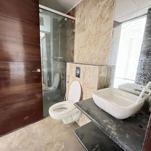 Bathroom in 3.5 BHK Apartment at Mahagun Mezzaria, Sector 78 – for Rent