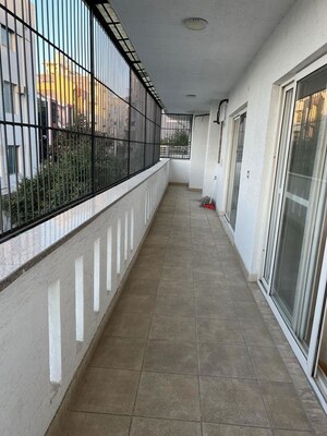 Balcony in 4 BHK Builder Floor at South City 2 – for Rent
