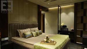Bedroom in 4 BHK Apartment at Godrej Platinum, Alipore – for Sale