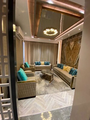 Living Room in 4 BHK Apartment at Sector 27 – for Sale