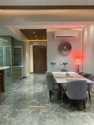 Living Room in 4 BHK Apartment at Sector 27 – for Sale