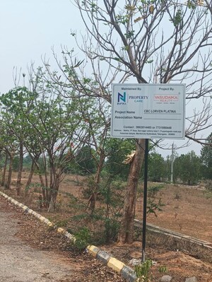  Plot – Exterior View View at CBC Lorven Platina, Nandiwanaparthy - for Sale