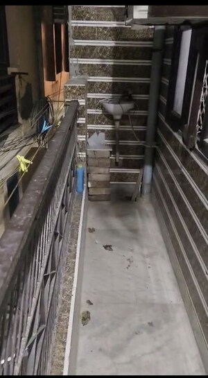 Balcony in 2.5 BHK Independent House at Vipin Garden – for Rent