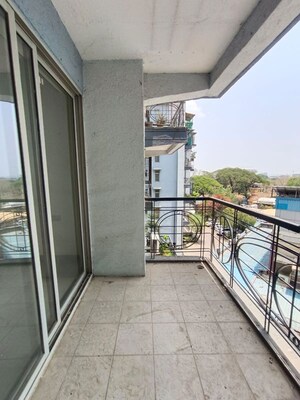 Balcony in 2 BHK Apartment at Mahindra Royale, Pimpri – for Rent