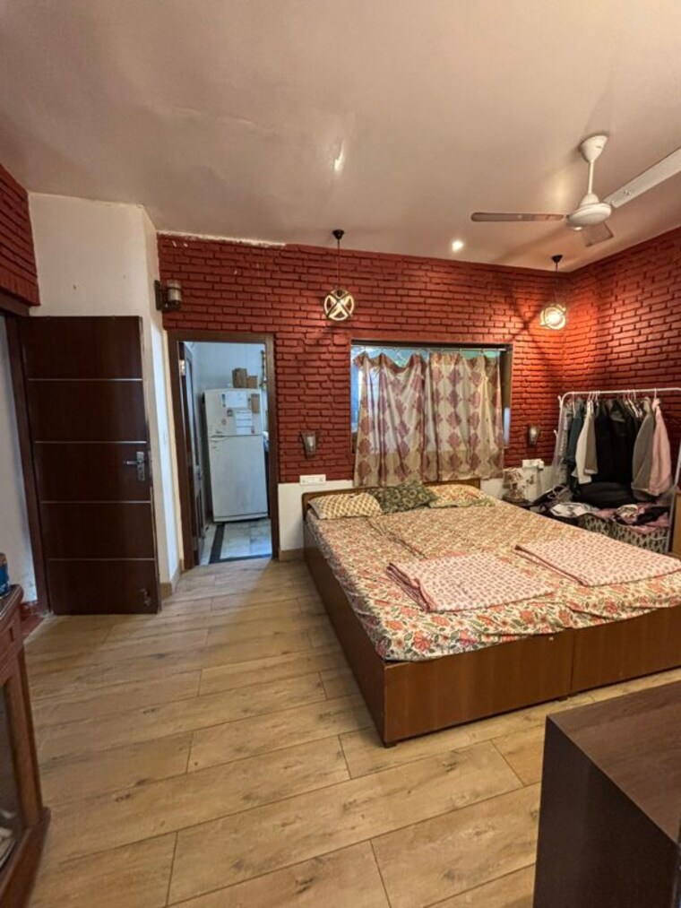Bedroom, green park extension 1 Bedroom 18 Sq.Yd. Builder Floor In Green Park Extension Delhi 10450153