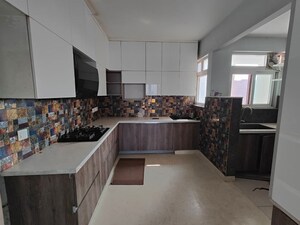 Kitchen in 4 BHK Villa at Prestige Laughing Waters, Whitefield – for Rent