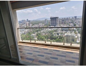 Balcony in 3 BHK Apartment at Tirupati Heights Koper Khairane, Kopar Khairane – for Rent