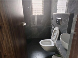 Bathroom in 3 BHK Apartment at Tirupati Heights Koper Khairane, Kopar Khairane – for Rent