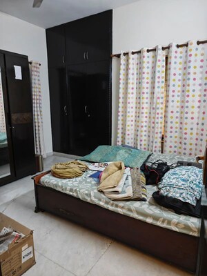 Bedroom in 2 BHK Builder Floor at Chittaranjan Park – for Rent
