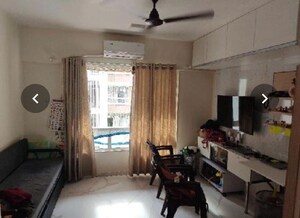 Living Room in 1 BHK Apartment at Blumen Apartments, Vikhroli West – for Sale