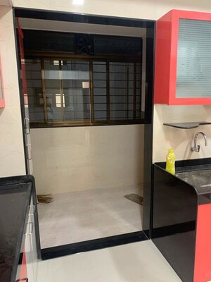 Kitchen in 3 BHK Apartment at Kanakia Spaces Levels, Malad East – for Rent