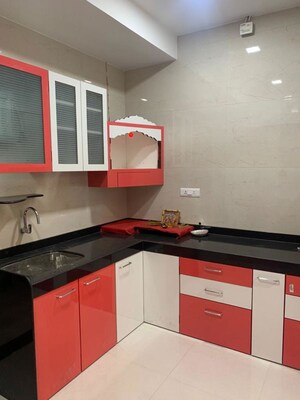 Kitchen in 3 BHK Apartment at Kanakia Spaces Levels, Malad East – for Rent
