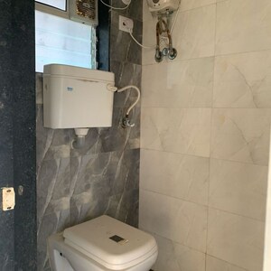 Bathroom in 3 BHK Apartment at Prathana Acharya Ashram, Vazira – for Rent