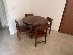 Staircase in 2 BHK Builder Floor at Vatika India Next, Sector 82 – for Rent