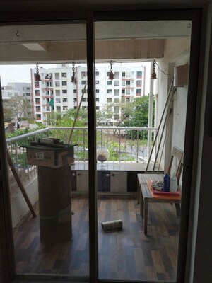Balcony in 2 BHK Apartment at Madhuban Apartment, Balewadi – for Rent