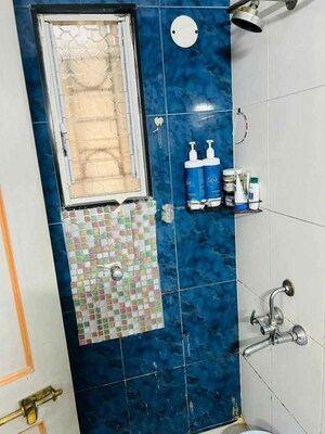 Bathroom in 2 BHK Apartment at Kunal Icon, Pimple Saudagar – for Rent