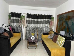 Living Room in 2 BHK Apartment at Kunal Icon, Pimple Saudagar – for Rent