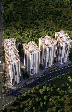 3 BHK Apartment – Exterior View View at Aparna Cyber Heights, Osman Nagar - for Sale