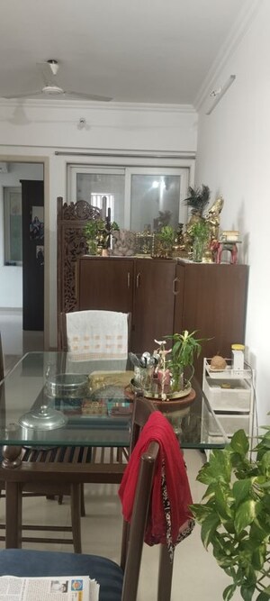 Dining area in 3 BHK Apartment at Neelam Senroofs, Nahur East – for Rent