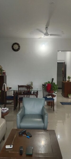 Living Room in 3 BHK Apartment at Neelam Senroofs, Nahur East – for Rent