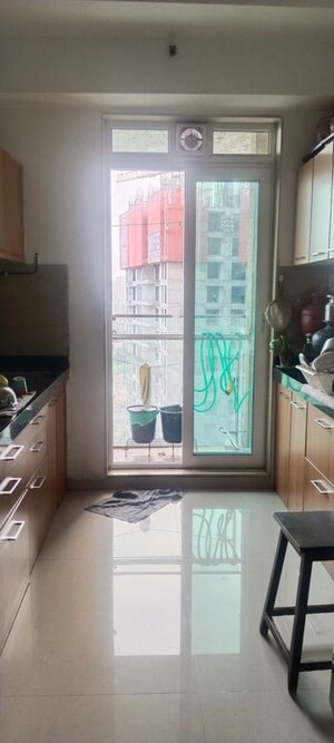 Kitchen in 3 BHK Apartment at Neelam Senroofs, Nahur East – for Rent