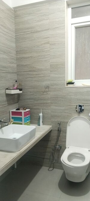 Attached Bathroom in 3 BHK Apartment at Neelam Senroofs, Nahur East – for Rent