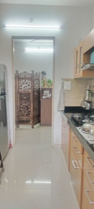 Kitchen in 3 BHK Apartment at Neelam Senroofs, Nahur East – for Rent