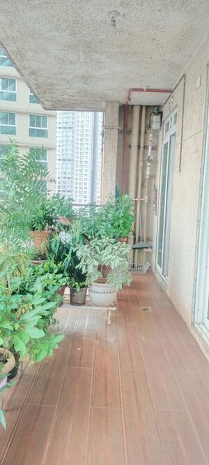 Balcony in 3 BHK Apartment at Neelam Senroofs, Nahur East – for Rent