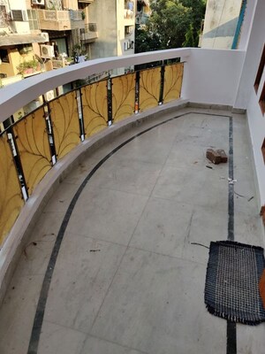 Balcony in 2 BHK Builder Floor at Kailash Hills – for Rent