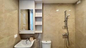Bathroom in 1 BHK Apartment at Hiranandani Torino, Bannerghatta – for Sale