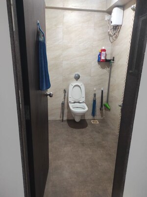 Bathroom in 1 BHK Apartment at Crescent Solitaire, Sakinaka – for Rent