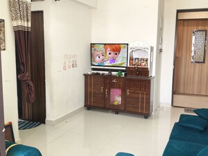 Living Room in 1 BHK Apartment at Samarth Sai Seasons Sahara, Kalyan East – for Rent