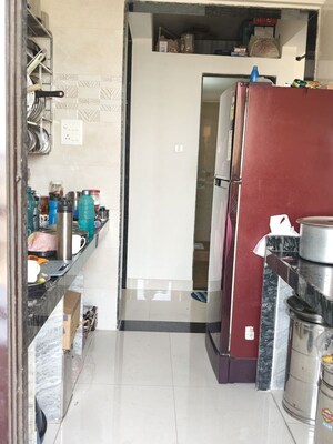 Kitchen in 1 BHK Apartment at Samarth Sai Seasons Sahara, Kalyan East – for Rent