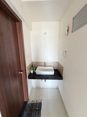 Bathroom in 2 BHK Apartment at Mantra Monarch, Balewadi – for Rent