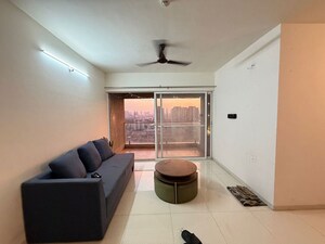 Living Room in 2 BHK Apartment at Mantra Monarch, Balewadi – for Rent