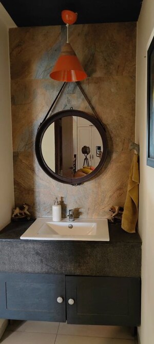 Bathroom in 3 BHK Apartment at Green Grace, Gachibowli – for Rent