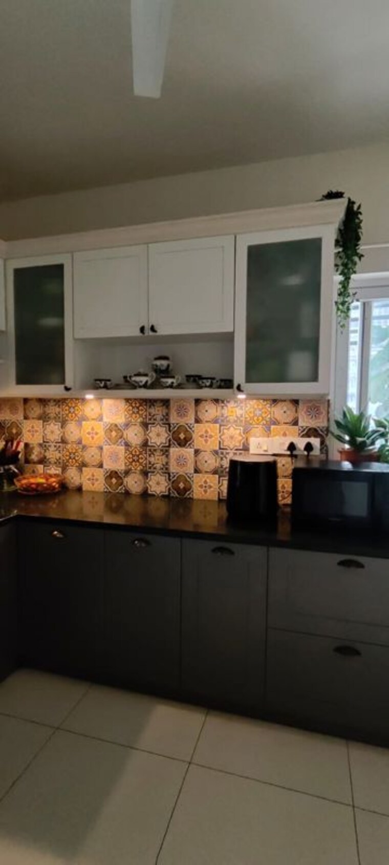 Kitchen, green-grace 3 Bedroom 2450 Sq.Ft. Apartment In Gachibowli Hyderabad 10449405